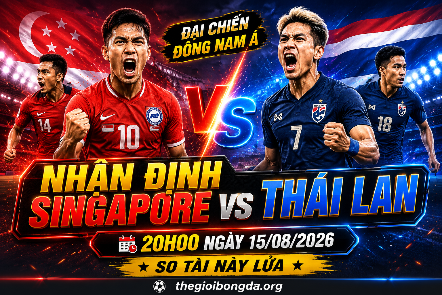 Nhận định Singapore vs Thái Lan