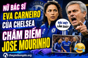 Nữ bác sĩ gợi cảm của Chelsea châm biếm Jose Mourinho