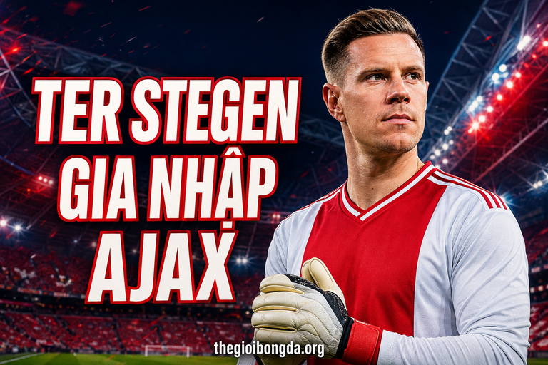Marc-André ter Stegen trong thiết kế tin chuyển nhượng Ajax