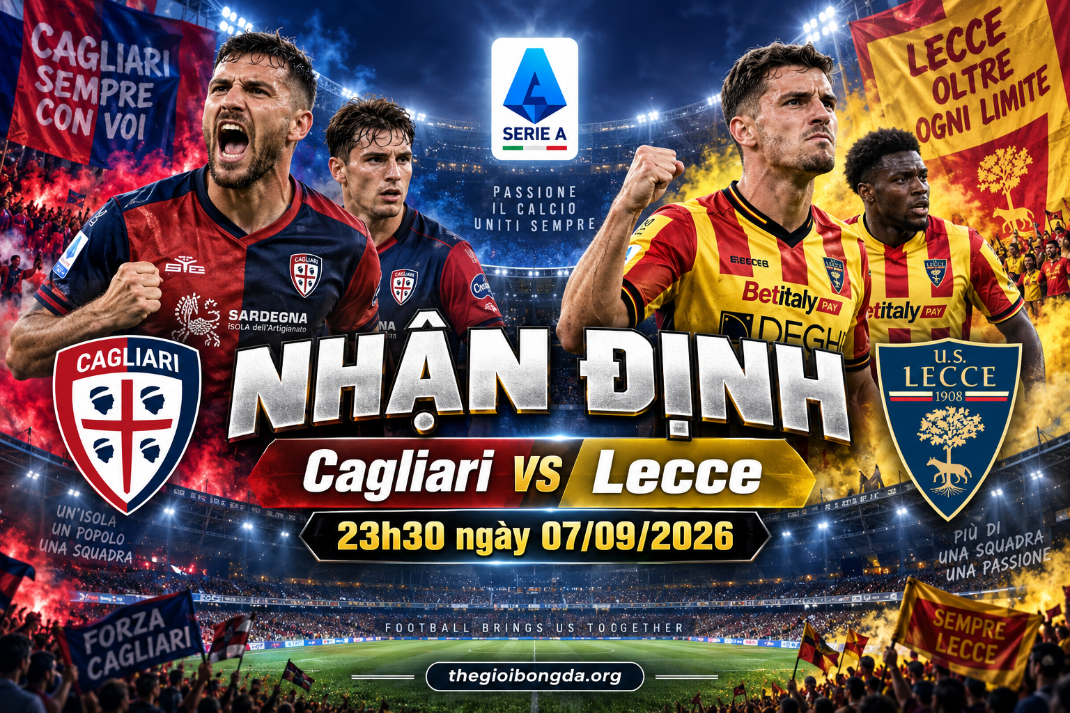 Soi kèo Cagliari vs Lecce