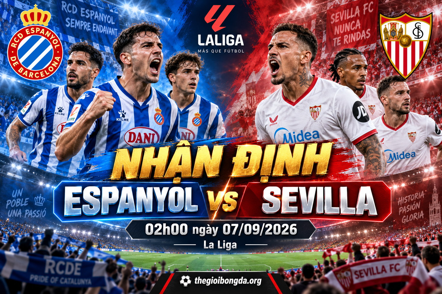 Nhận định Espanyol vs Sevilla